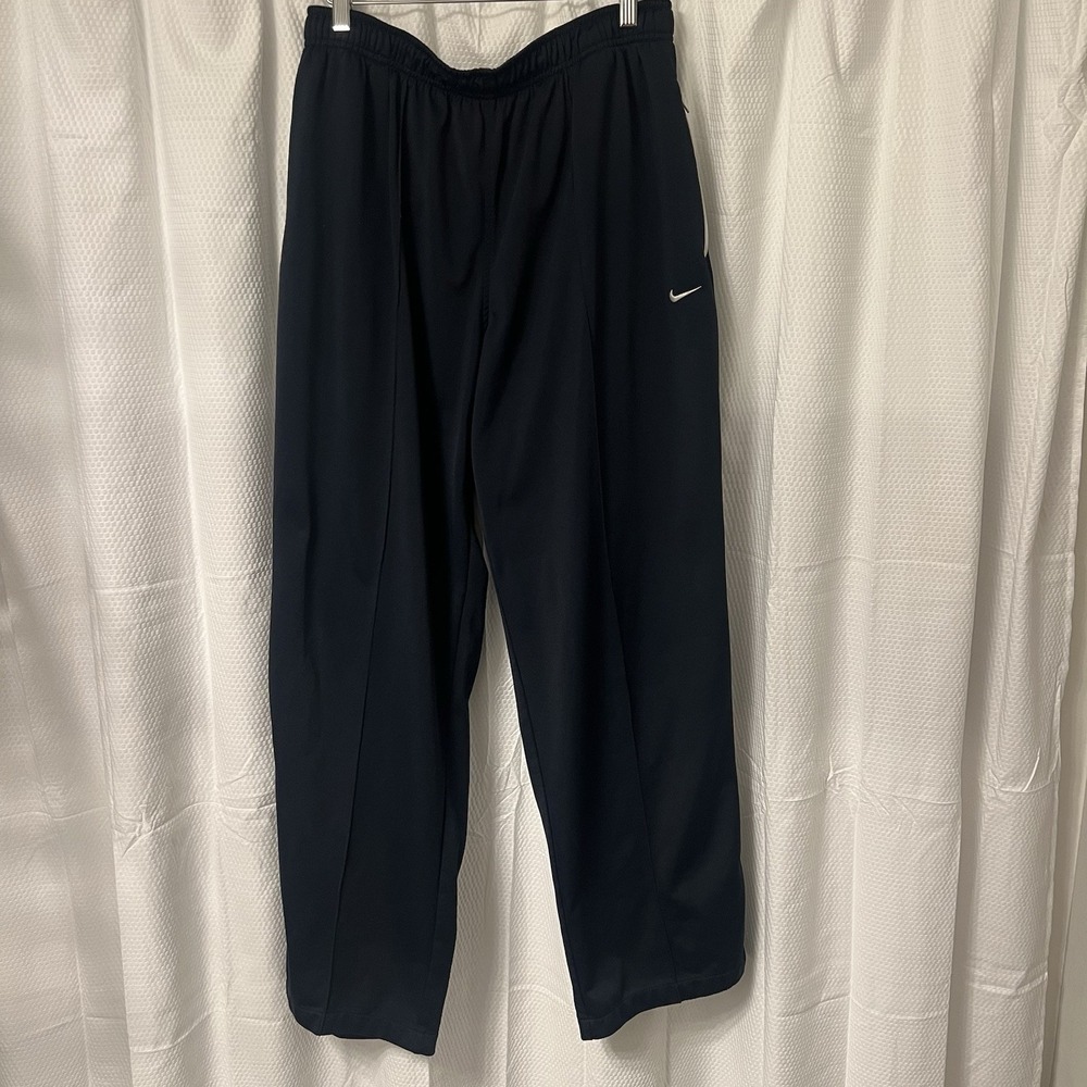 Vintage Y2K‎ Nike Baggy Sweatpants Faded Black Mens XXL "The Athletic Dept" Tag